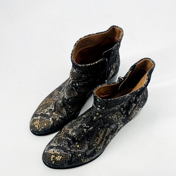 Vionic Metallic Snakeskin Ankle booties - Picture 6 of 6